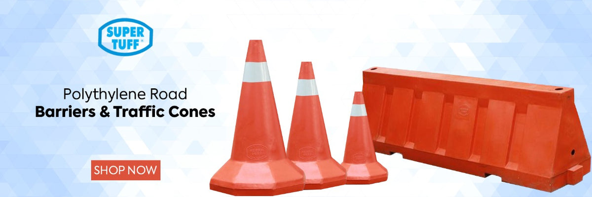 Polyethylene Road Barriers and Traffic Cones