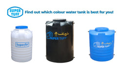 Find out which colour water tank is best for you!