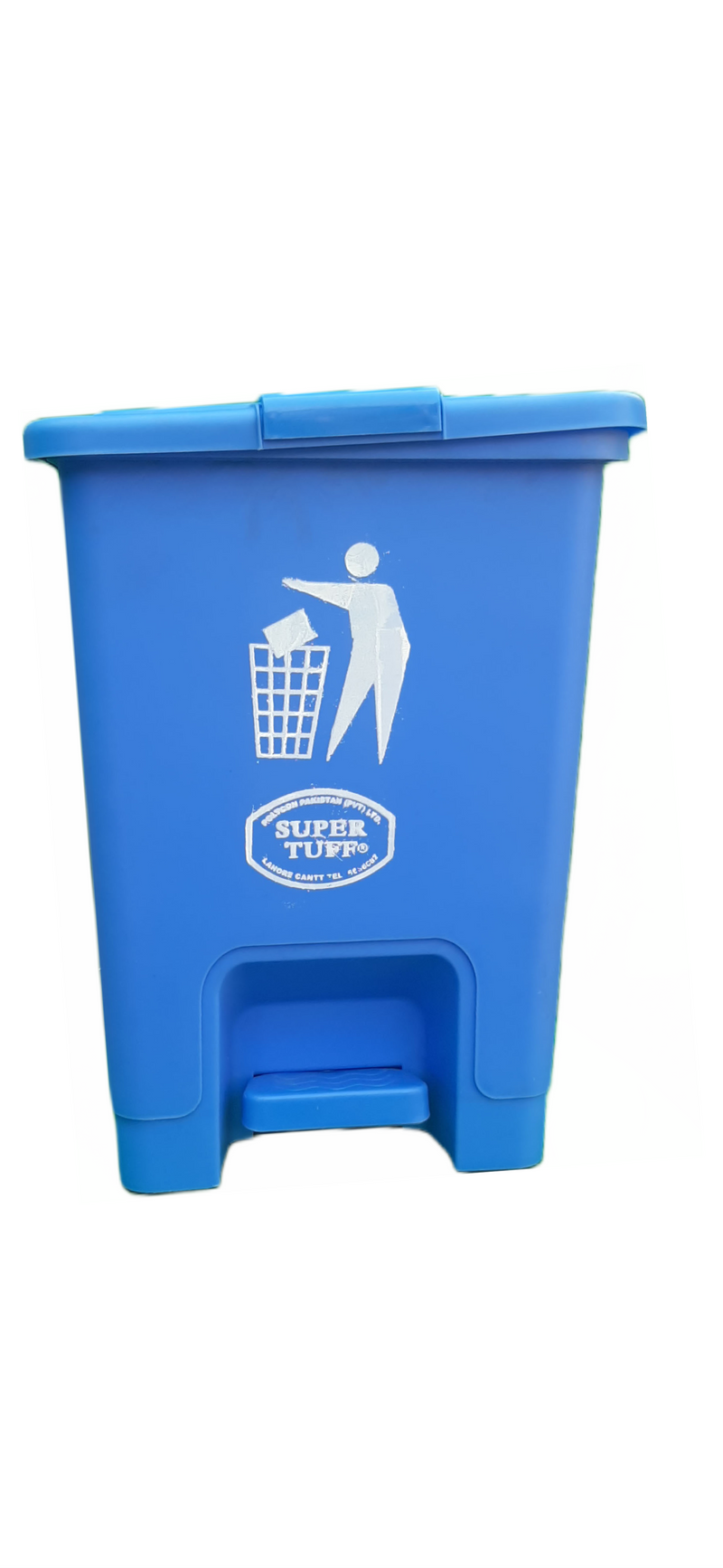 Trash Can 15 ltrs Blue
